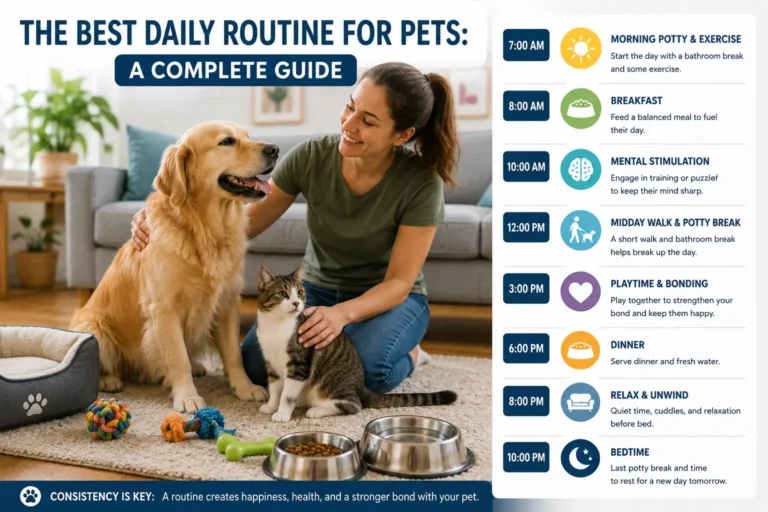 The Best Daily Routine for Pets: A Complete Guide
