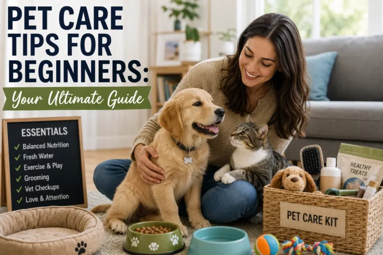Pet Care Tips for Beginners: Your Ultimate Guide Pet Care Tips for Beginners: Your Ultimate Guide