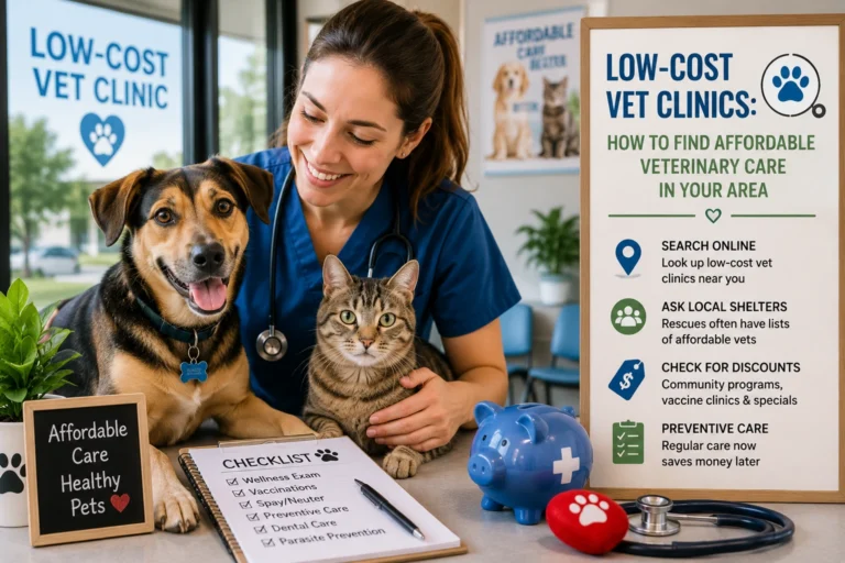 Low-Cost Vet Clinics: How to Find Affordable Veterinary Care in Your Area