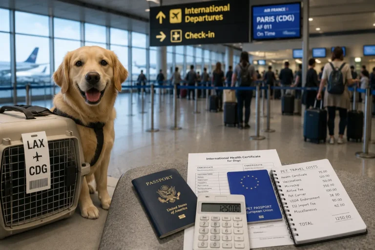 International Pet Travel: Vaccination Requirements, Import Rules, and What It Really Costs