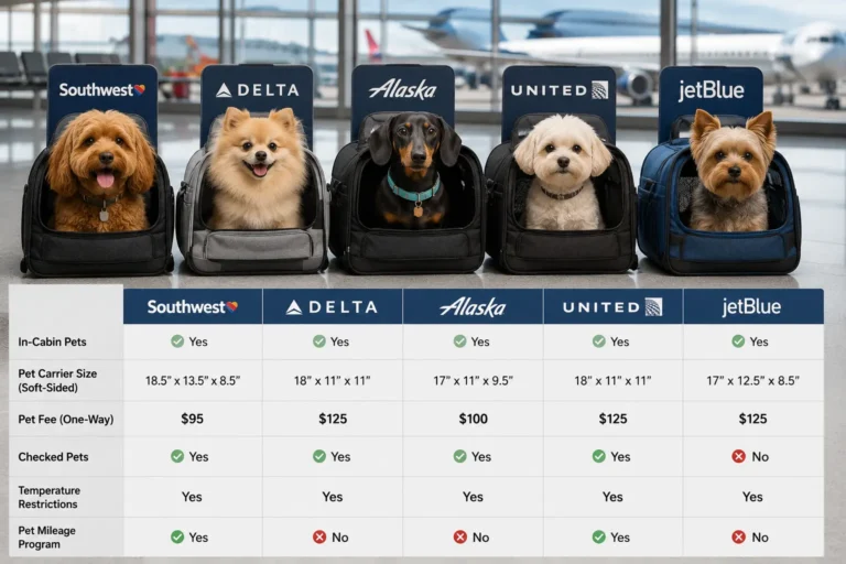 Airline Pet Policies Compared: Which Airlines Are Most Pet-Friendly