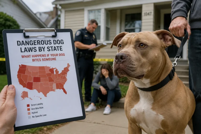 Dangerous Dog Laws by State: What Happens If Your Dog Bites Someone