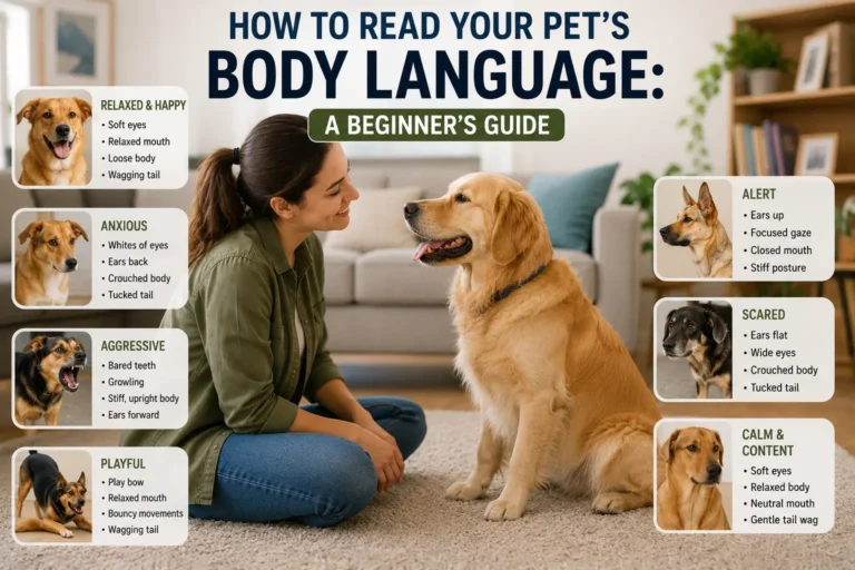 How to Read Your Pet's Body Language: A Beginner's Guide