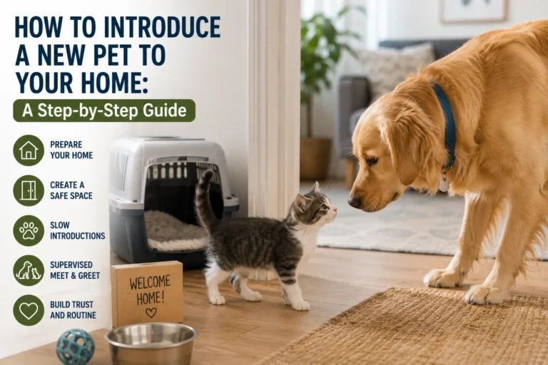 How to Introduce a New Pet to Your Home: A Step-by-Step Guide