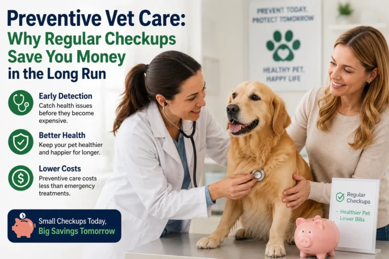 Preventive Vet Care: Why Regular Checkups Save You Money in the Long Run
