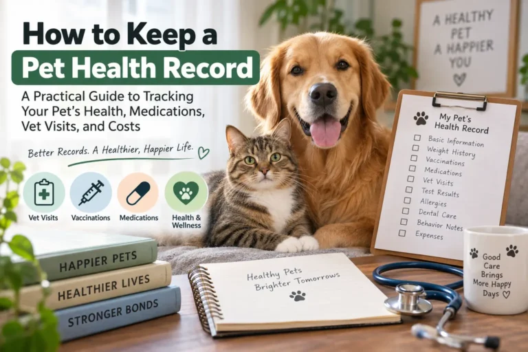 Pet Health Record: What to Track and Why It Matters