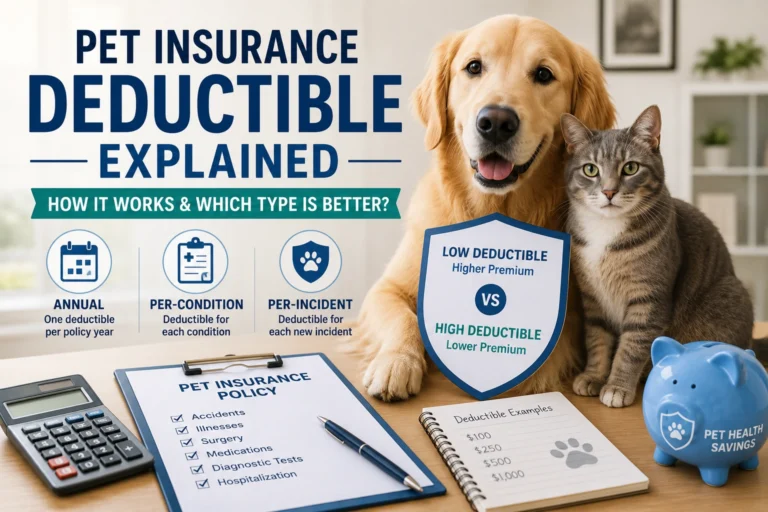 Pet Insurance Deductible Explained: How It Works and Which Type Is Better? Pet Insurance Deductible Explained: How It Works and Which Type Is Better